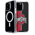 Ohio State University OSU Buckeyes Split iPhone 15 Pro MagSafe Case